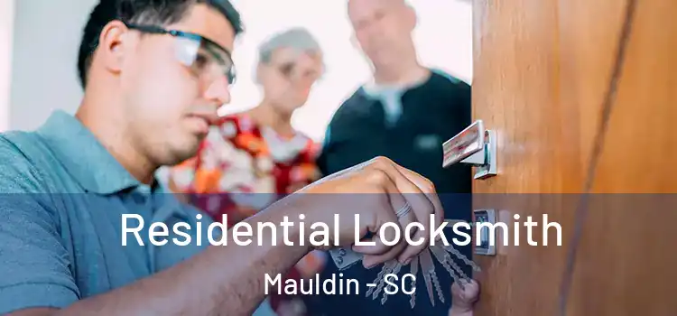Residential Locksmith Mauldin - SC